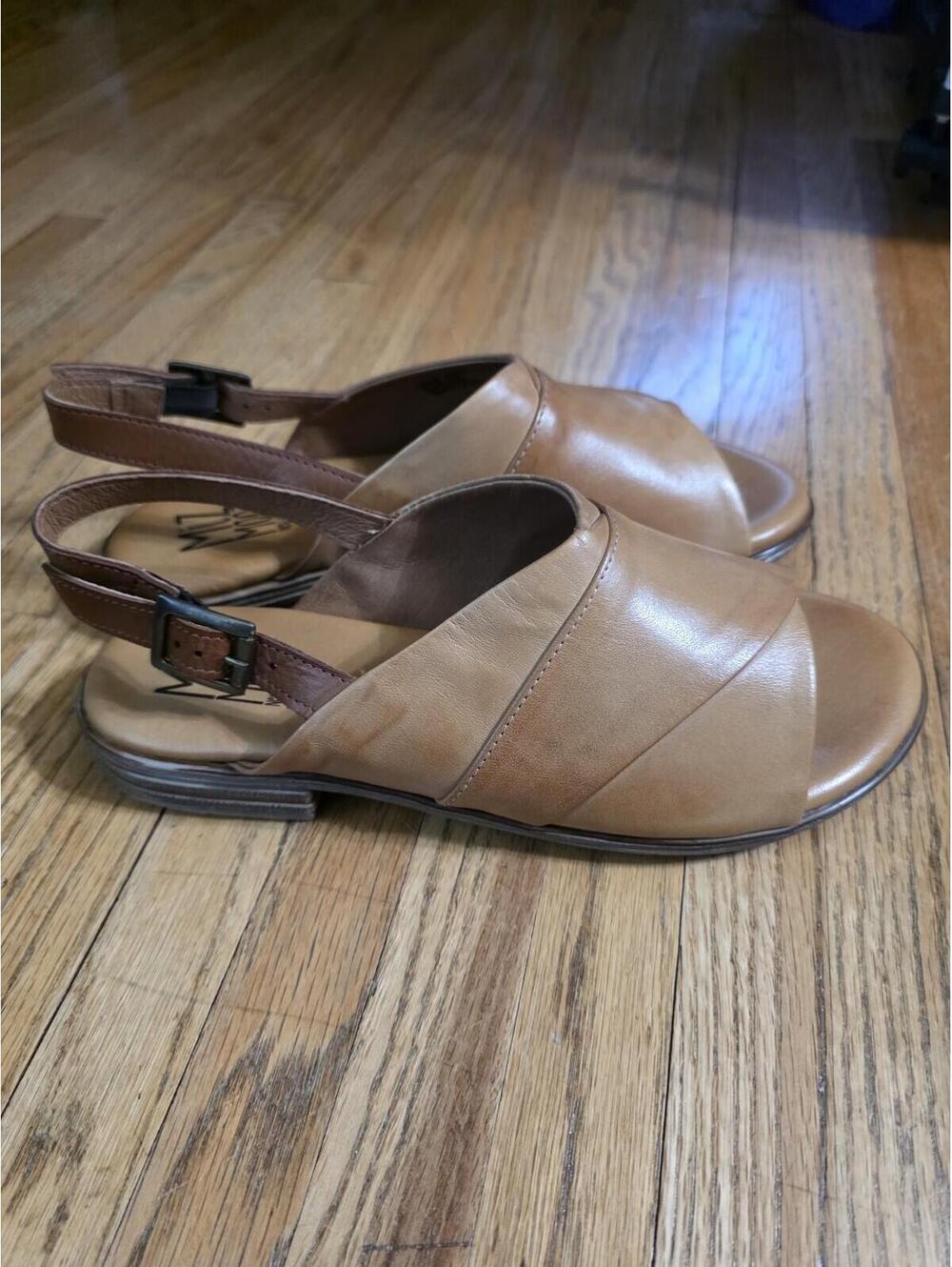 NIB Miz Mooz -  Dorothy Sandals Leather EU 38 US 7.5/8 Boho Comfort - Picture 3 of 5